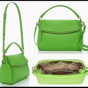 Kate Spade Cobble Hill Shamrock Little Minka EUC